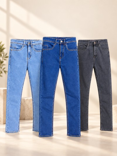 Boss Jeans Pant 3pcs Combo