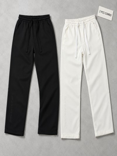 korean Club Baggy Trouser Club G Star Black & white