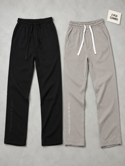 korean Club Baggy Trouser Club G Star Black & Ash