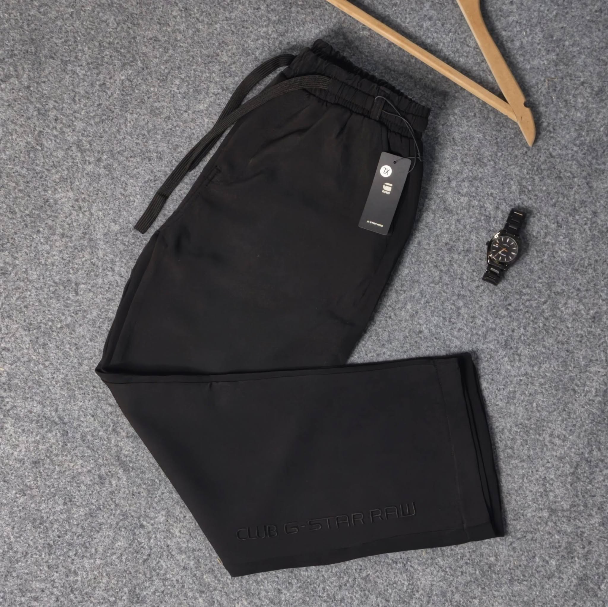 korean Baggy Trouser Club G Star Black