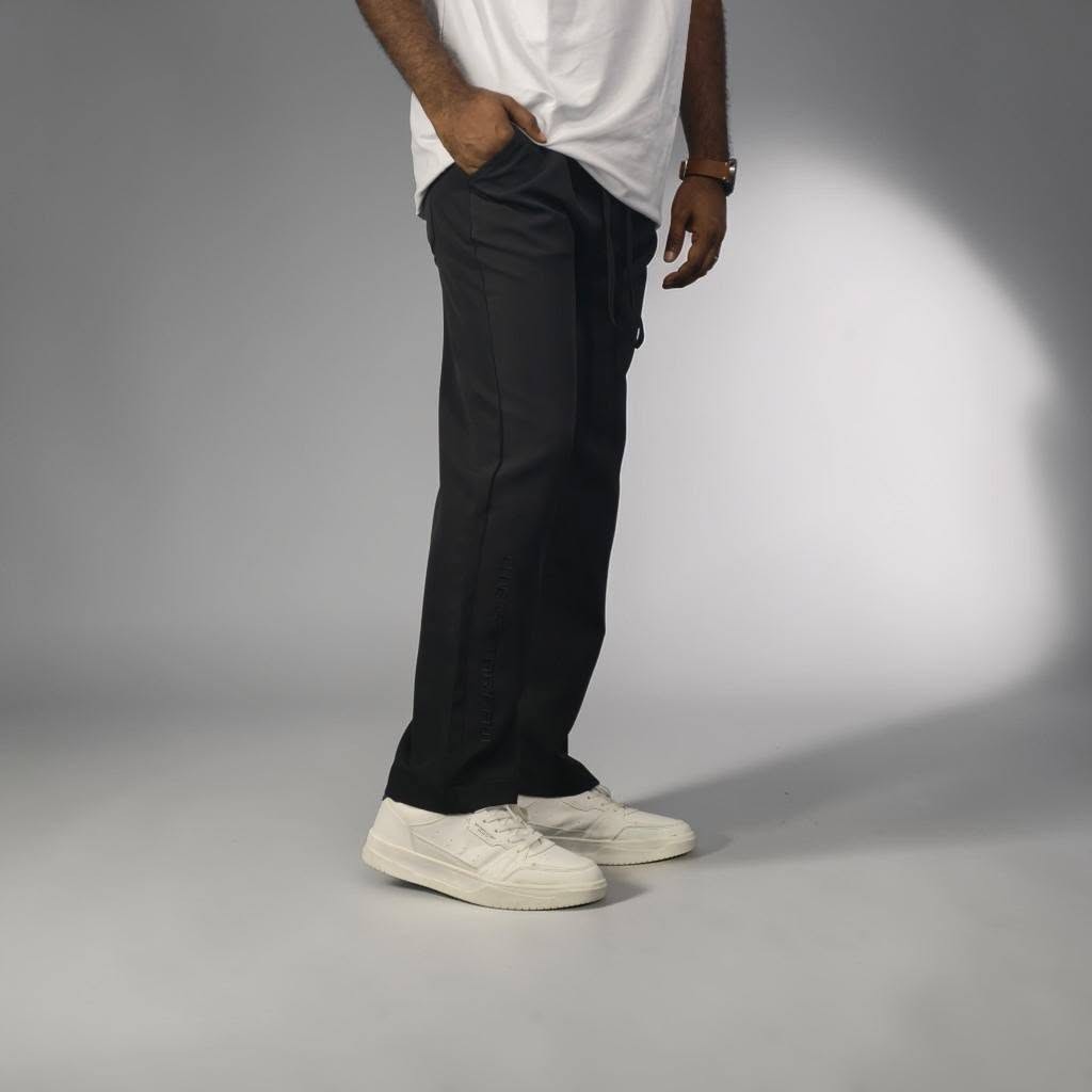 korean Baggy Trouser Club G Star Black