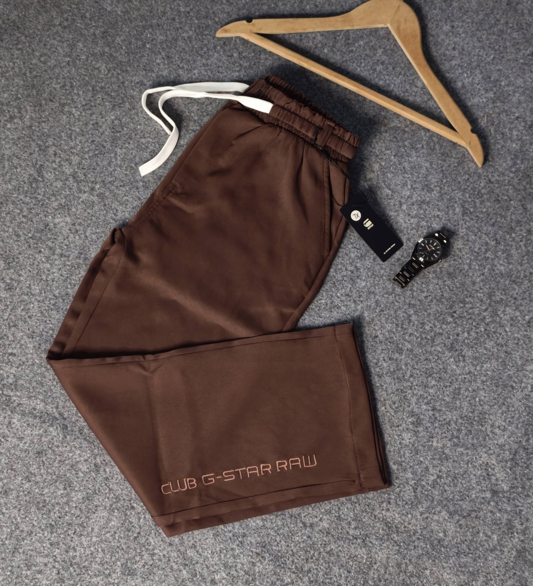 korean Baggy Trouser Club G Star coffee- - tc01