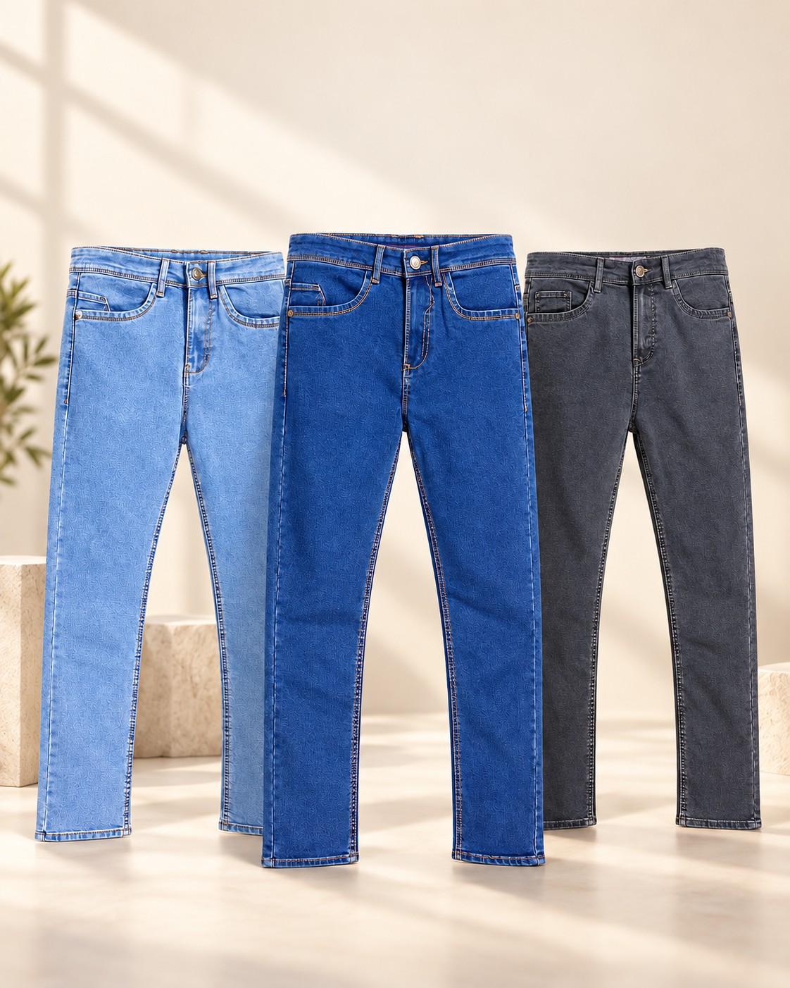 Boss Jeans Pant 3pcs Combo