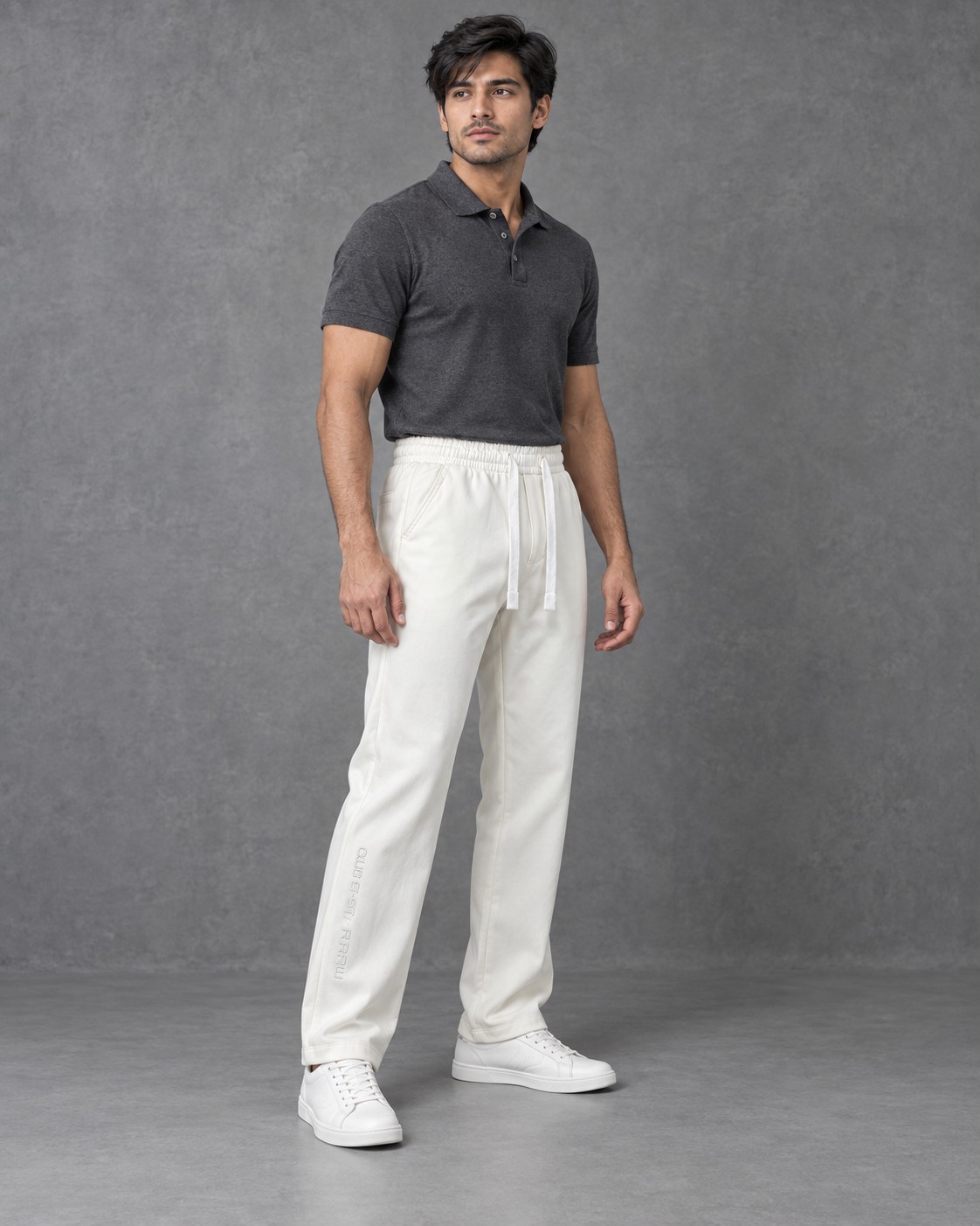 korean Club Baggy Trouser Club G Star RAW Black,White & Coffee Combo
