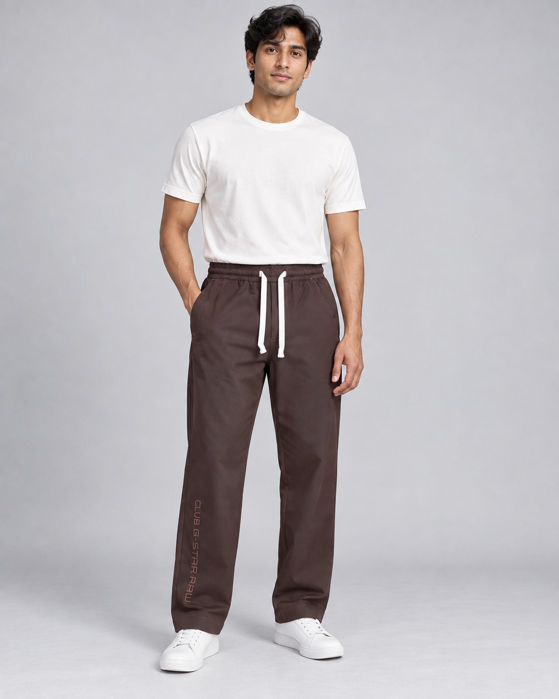 korean Club Baggy Trouser Club G Star RAW Black,Ash & Coffee Combo
