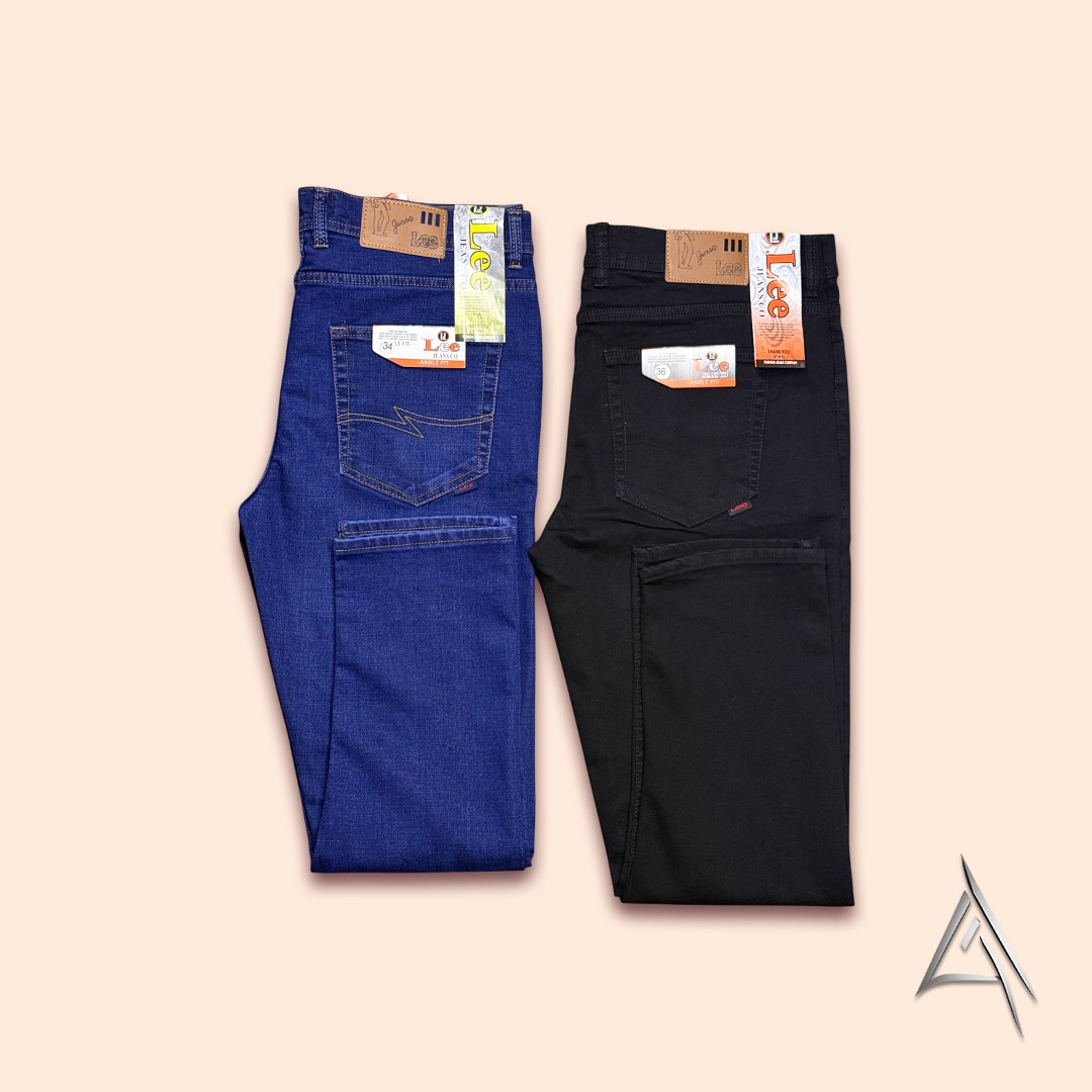 lee jeans pant slim fit 3pcs combo